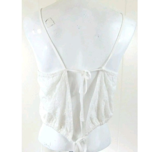 John Galt Laguna Tie Back Lace Tank Top - Picture 3 of 4